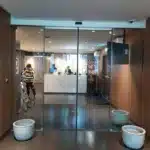 ประตูเลื่อนอัตโนมัติปุ่มกด